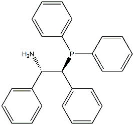 (1S,2S)-2-(Diphenylphosphino)-1,2-diphenylethylamine Structure
