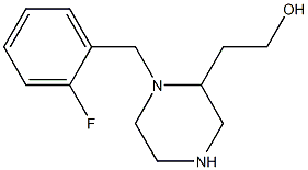 2-[1-(2-fluorobenzyl)-2-piperazinyl]-1-ethanol