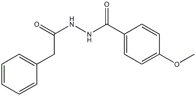 4-methoxy-N'-(2-phenylacetyl)benzohydrazide