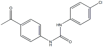 N-(4-acetylphenyl)-N'-(4-chlorophenyl)urea