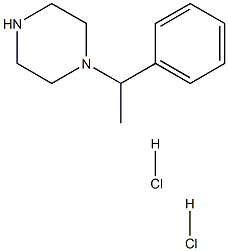 1-(1-苯乙基)哌嗪二盐酸盐,,结构式