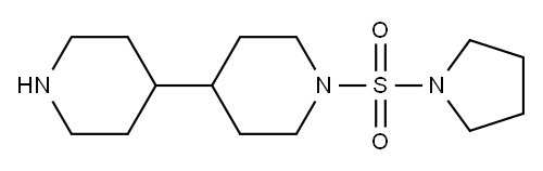 1-(pyrrolidin-1-ylsulfonyl)-4,4'-bipiperidine Structure