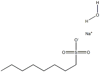 1-Octane sulfonic acid, sodium salt monohydrate, HPLC grade Structure