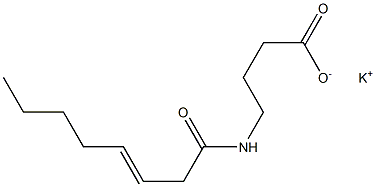4-(3-Octenoylamino)butyric acid potassium salt