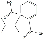 (+)-Phthalic acid hydrogen 2-[(S)-1,2-dimethylpropyl] ester Structure