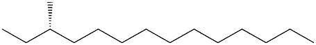 [S,(+)]-3-Methyltetradecane Struktur