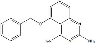 2,4-Diamino-5-benzyloxy-quinazoline