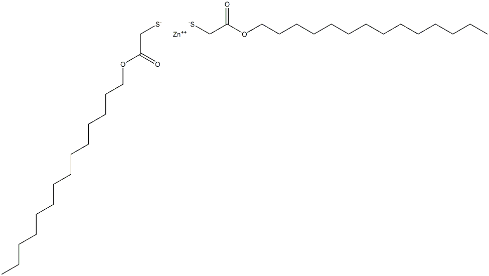 Zinc bis[(tetradecyloxycarbonyl)methanethiolate]|