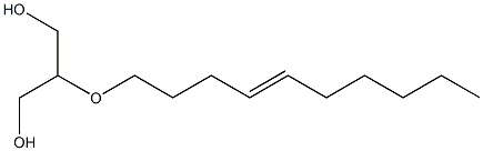 2-(4-Decenyloxy)-1,3-propanediol Structure
