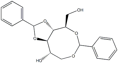 1-O,5-O:3-O,4-O-Dibenzylidene-D-glucitol Structure