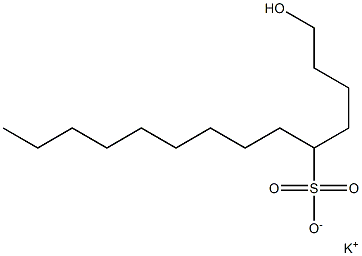  1-Hydroxytetradecane-5-sulfonic acid potassium salt