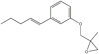 3-(1-Pentenyl)phenyl 2-methylglycidyl ether