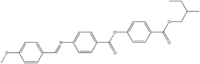 4-[4-(4-Methoxybenzylideneamino)benzoyloxy]benzoic acid (2-methylbutyl) ester