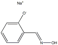 Sodium 2-(hydroxyiminomethyl)phenolate 结构式