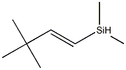 (E)-1-ジメチルシリル-3,3-ジメチル-1-ブテン 化学構造式