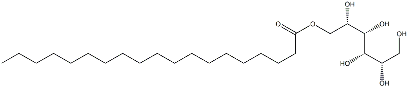 L-Mannitol 1-nonadecanoate Struktur