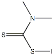 Dimethylthiocarbamoylthio iodide Structure