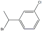 3-Chloro-1-(1-bromoethyl)benzene Structure