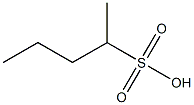 Pentane-2-sulfonic acid Structure