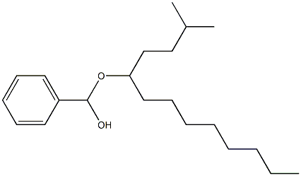 Benzaldehyde 3-methylbutylnonyl acetal Structure