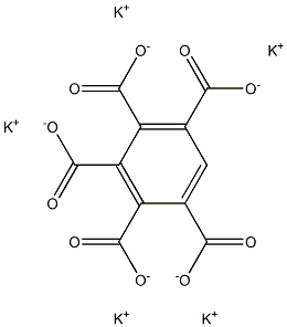 1,2,3,4,5-Benzenepentacarboxylic acid pentapotassium salt Structure