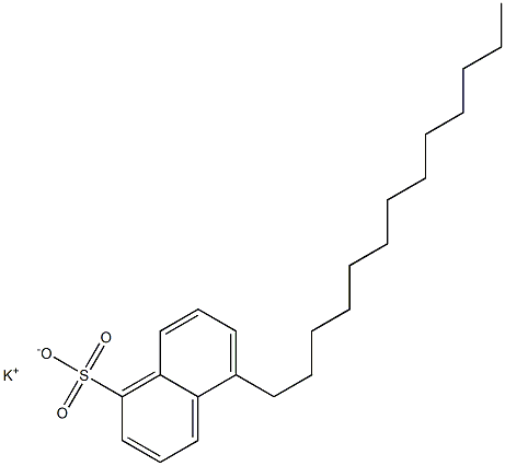 5-Tridecyl-1-naphthalenesulfonic acid potassium salt