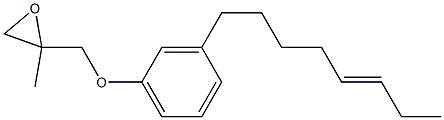 3-(5-Octenyl)phenyl 2-methylglycidyl ether