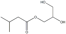 (+)-L-Glycerol 1-isovalerate Struktur