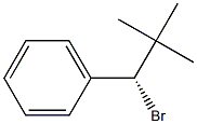 (-)-[(S)-1-Bromo-2,2-dimethylpropyl]benzene Struktur