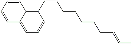 1-(8-Decenyl)naphthalene Struktur