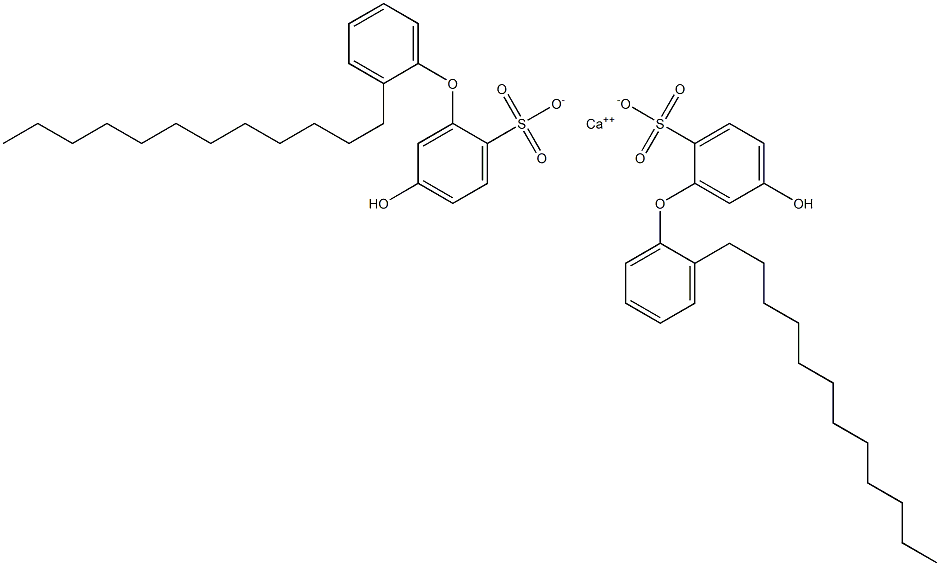 Bis(5-hydroxy-2'-dodecyl[oxybisbenzene]-2-sulfonic acid)calcium salt