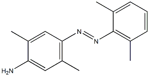 4-(2,6-Xylylazo)-2,5-dimethylbenzenamine Struktur