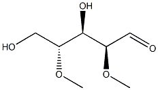 2-O,4-O-Dimethyl-D-arabinose Structure