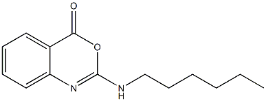 2-Hexylamino-4H-3,1-benzoxazin-4-one