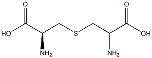 (S)-2-Amino-3-[(2-amino-2-carboxyethyl)thio]propionic acid Struktur