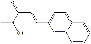 (E)-3-(2-Naphthalenyl)-N-methyl-2-propenehydroxamic acid