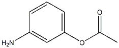 Acetic acid 3-aminophenyl ester Struktur