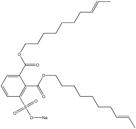3-(Sodiosulfo)phthalic acid di(8-decenyl) ester