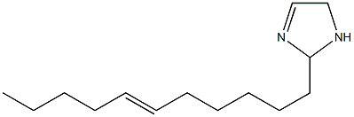 2-(6-Undecenyl)-3-imidazoline Struktur