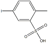 5-Iodo-2-methylbenzenesulfonic acid Structure