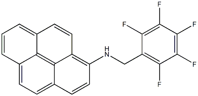 1-[(2,3,4,5,6-Pentafluorobenzyl)amino]pyrene