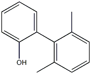 3-メチル-2-(2-メチルフェニル)フェノール 化学構造式