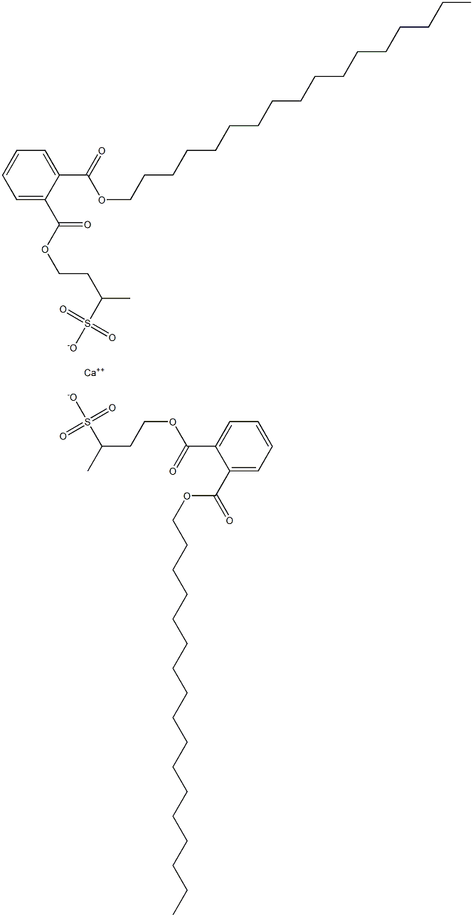 Bis[4-[(2-heptadecyloxycarbonylphenyl)carbonyloxy]butane-2-sulfonic acid]calcium salt