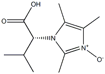 3-[(R)-1-Carboxy-2-methylpropyl]-2,4,5-trimethyl-3H-imidazole 1-oxide