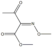 (Z)-2-Methoxyimino-3-oxobutyric acid methyl ester Structure