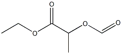 2-(Formyloxy)propionic acid ethyl ester Structure