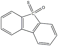 9H-Fluorene-9-thione oxide 结构式