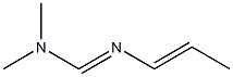 (E)-N-[(E)-Dimethylaminomethylene]-1-propen-1-amine Structure