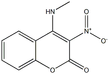  4-Methylamino-3-nitro-2H-1-benzopyran-2-one