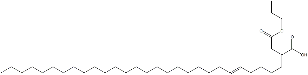 2-(5-Octacosenyl)succinic acid 1-hydrogen 4-propyl ester Structure